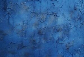 abstrait bleu texture ciment béton mur Contexte. génératif ai photo
