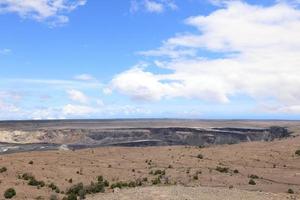 Volcan Kilauea sur la grande île d'Hawaï photo