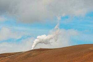 géothermie Puissance station dans Islande photo