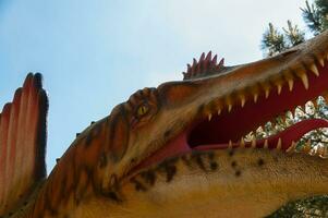 dino parc, dinosaure thème parc dans Lourinha, le Portugal photo