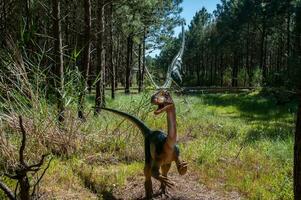 dino parc, dinosaure thème parc dans Lourinha, le Portugal photo