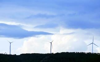 vent turbines pour durable électrique consommation photo