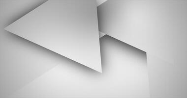 noir et blanc Facile géométrique motifs abstrait Triangles Contexte photo