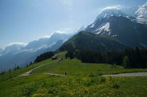 paysage de le français Alpes photo