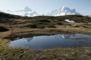 paysage de le français Alpes photo