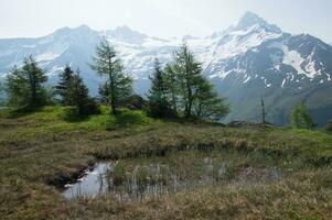 paysage de le français Alpes photo