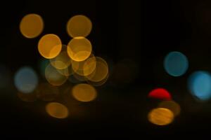 défocalisé lumières bokeh photo