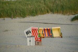 île de langeoog en allemagne photo