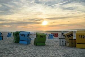 île de langeoog en allemagne photo