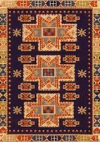 tapis design en tissu traditionnel asiatique photo