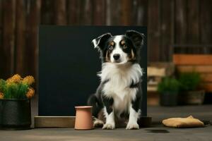 informatif chien entraînement. produire ai photo