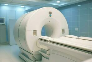 mri machine. produire ai photo