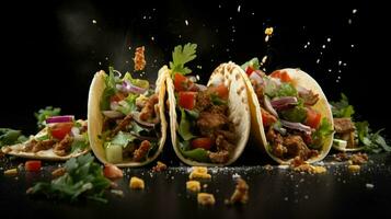 ai génératif une photo de tacos