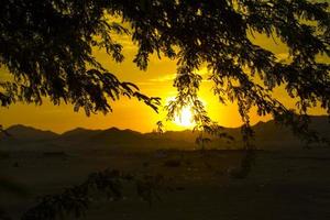 lever de soleil à Djeddah photo