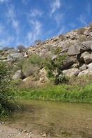 Rivière d'Arabie à Taif, Arabie Saoudite photo