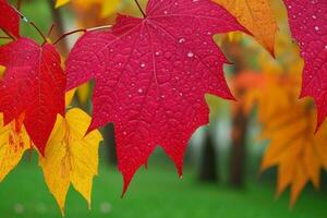 Terre journée et monde environnement jour, magnifique feuilles. ai génératif pro photo