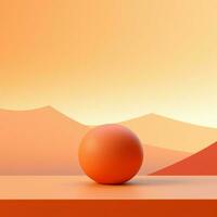 Orange minimaliste fond d'écran photo