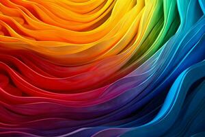 une coloré Contexte avec une arc en ciel de couleurs photo
