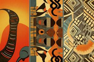 africain motifs image HD photo