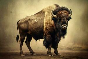 bison image HD photo