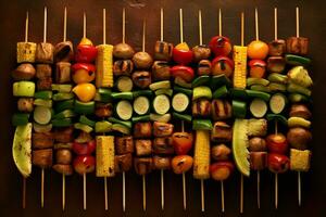 brochettes image HD photo