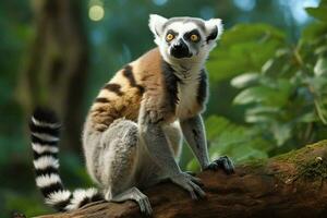 nationale animal de Madagascar photo