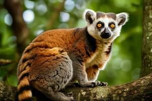 nationale animal de Madagascar photo