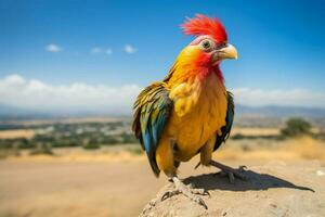 nationale oiseau de Érythrée photo
