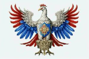 nationale oiseau de Royaume de SerbieYougoslavie photo