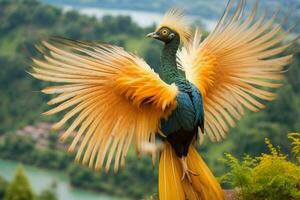 nationale oiseau de Rwanda photo