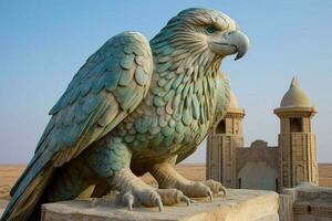 nationale oiseau de turkménistan photo