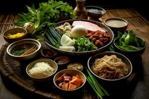 nationale nourriture de Cambodge photo