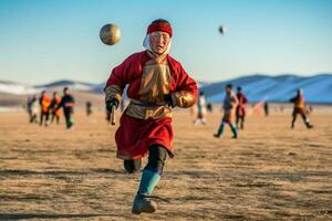 nationale sport de Mongolie photo