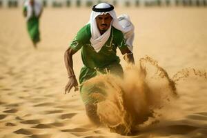 nationale sport de saoudien Saoudite photo