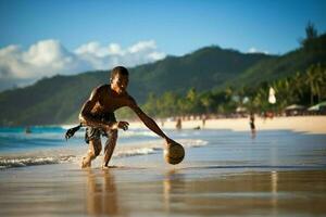 nationale sport de les Seychelles photo