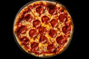 photo de pepperoni avec non Contexte