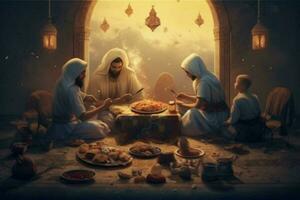 Ramadan affiche image HD photo