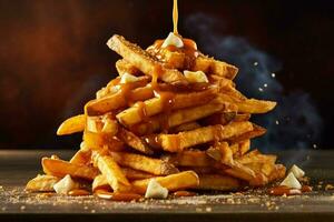 frites de patates douces photo