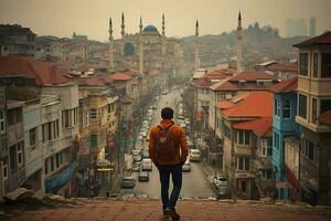 Turc la personne turc ville photo