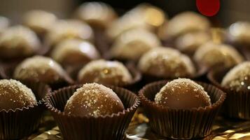 Chocolat truffes image HD photo