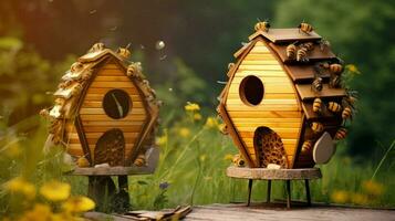 maison de les abeilles et mon chéri dans chien maison style photo