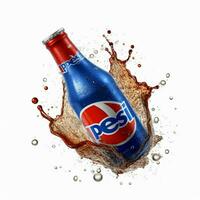 pepsi avec blanc Contexte haute qualité ultra HD photo