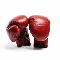 boxe gants avec transparent Contexte photo