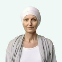 cancer patient avec transparent Contexte haute qualité photo