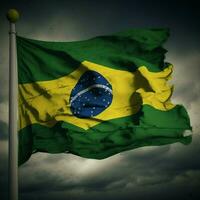 drapeau de Brésil haute qualité 4k ultra h photo