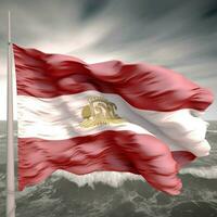 drapeau de Pérou haute qualité 4k ultra HD photo
