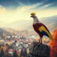 nationale oiseau de Bosnie et herzégovine haute en tant que photo