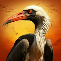 nationale oiseau de Soudan haute qualité 4k ultra HD photo