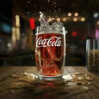 produit coups de régime du Coca haute qualité 4k ultra photo