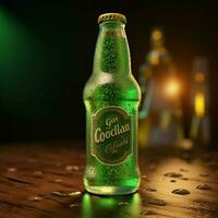 produit coups de vert Cola haute qualité 4k ultra photo